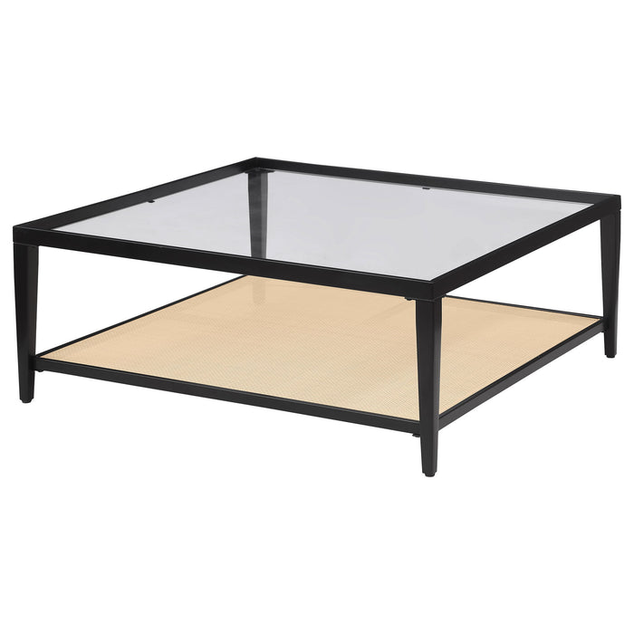 Kenneth - Square Coffee Table - Black