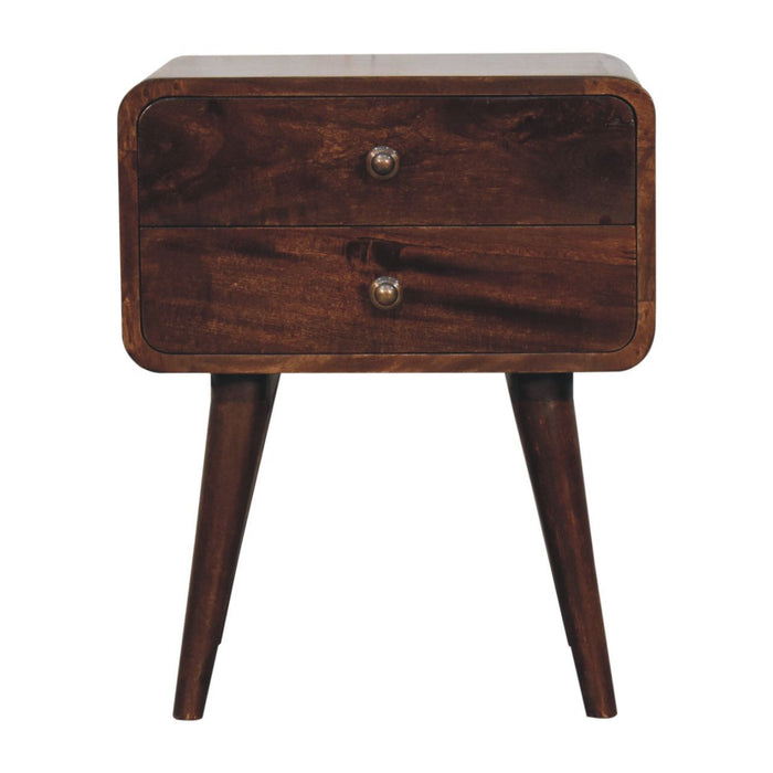 Curved Nightstand,