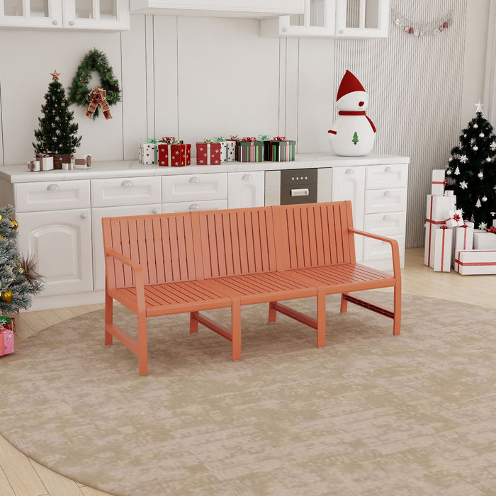 1 Piece Indoor / Outdoor 3 Seater Sofa, UV-Resistant, Waterproof And Durable