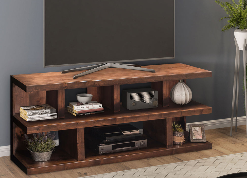 TV Stand Console For TVs Up To 70" - Whiskey