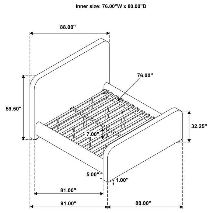 Kendra - Platform Bed