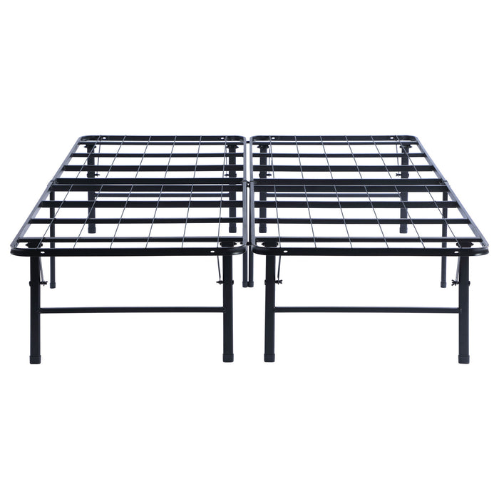 Andell - Eastern King Mattress Support Platform Bed - Black