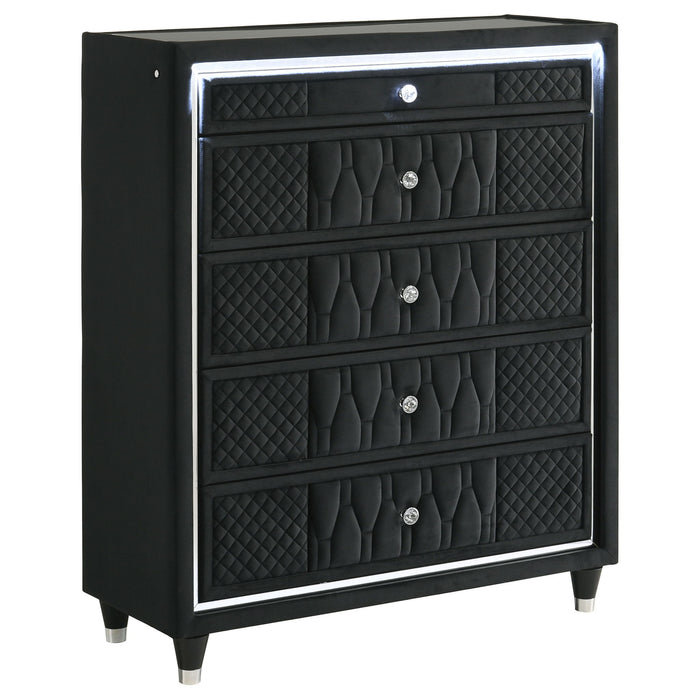 Mika - 5 Drawer LED Chest