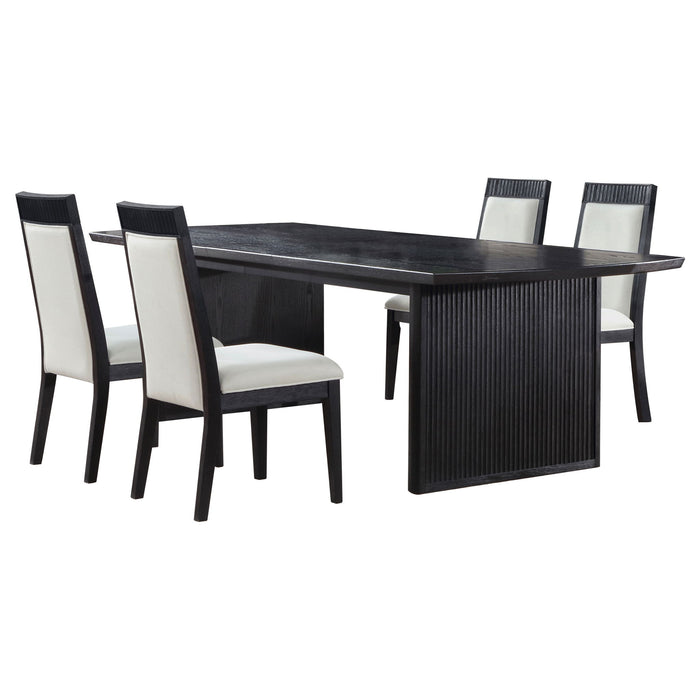 Ennis - Extension Leaf Dining Table Set With Chairs