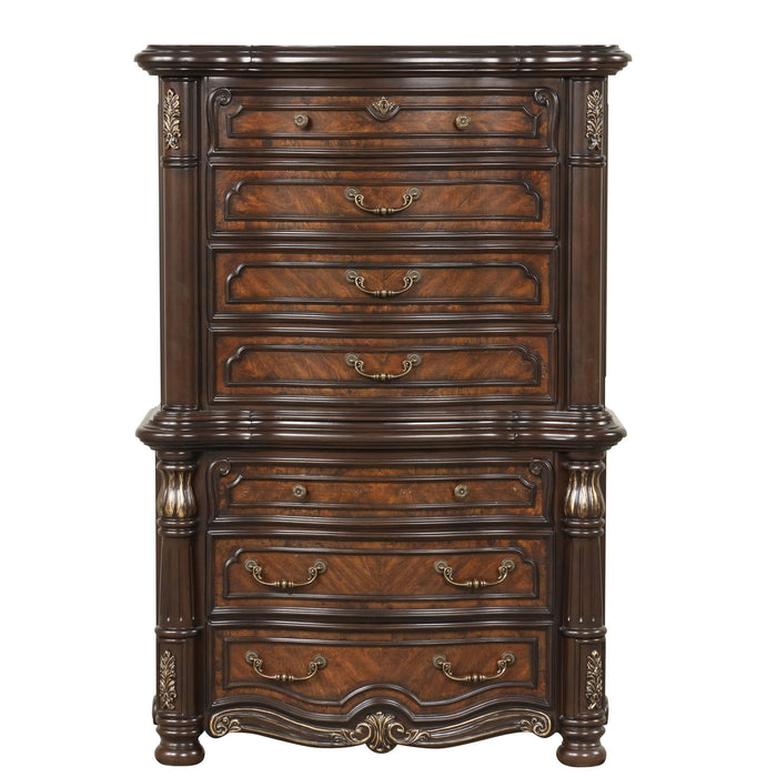 Bella Notte - Chest Base - Mahogany Brown