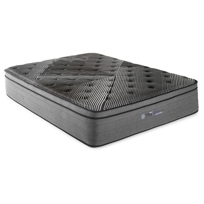 Starrett Black - 15" Euro Top Hybrid Mattress With Cooling Foam And Wrapped Coils