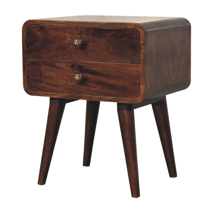 Curved Nightstand,