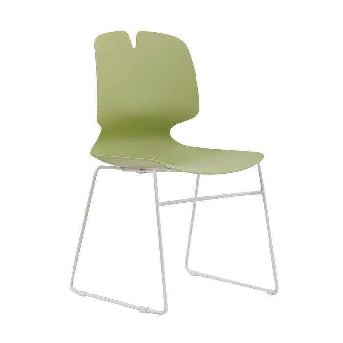 Modern Stacked Office Chairs (Set of 4)