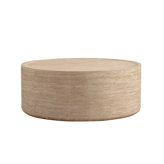 Modern Round Table With Mars Pattern For Living Room