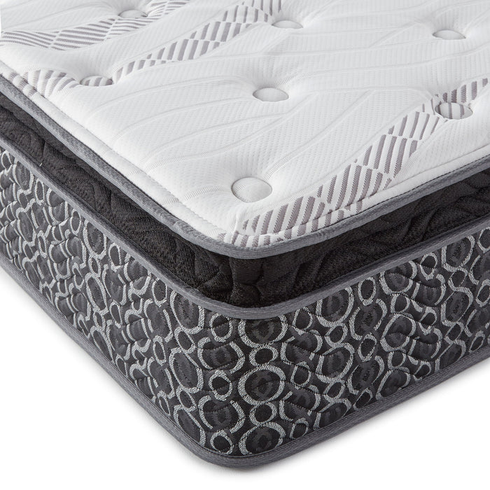Constance - 11" Pillow Top Hybrid Mattress With Memory Foam And Open Coils