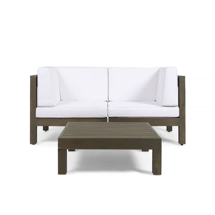 Oana - 3 Piece Love Seat Set With Coffee Table