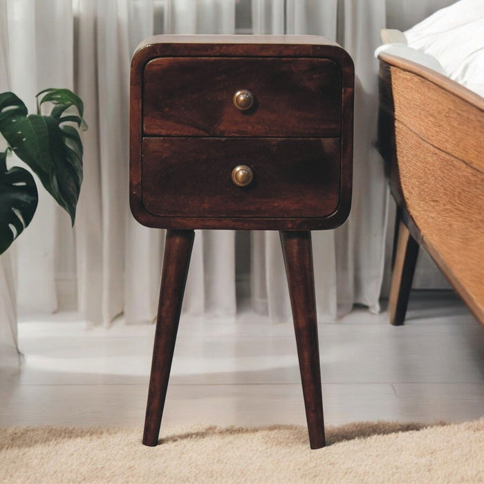 Curved Nightstand,