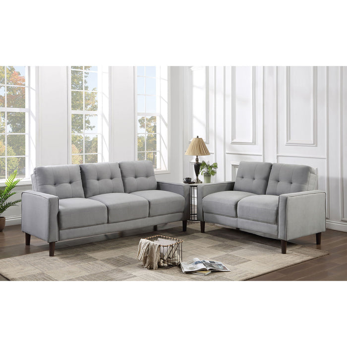 Harvey - Track Arm Tufted Sofa Set