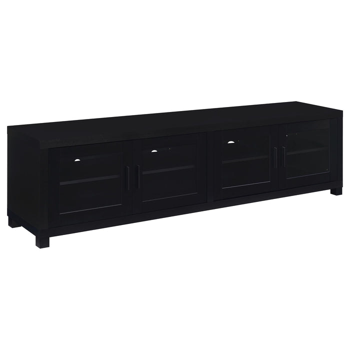 Arnaud - 4 Door TV Stand - Black