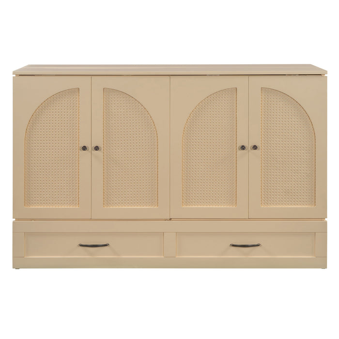 Murphy Bed With Large Drawers