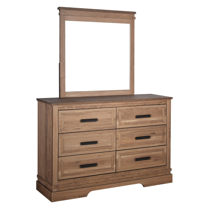 Coventry Hall - Mirror - Pecan