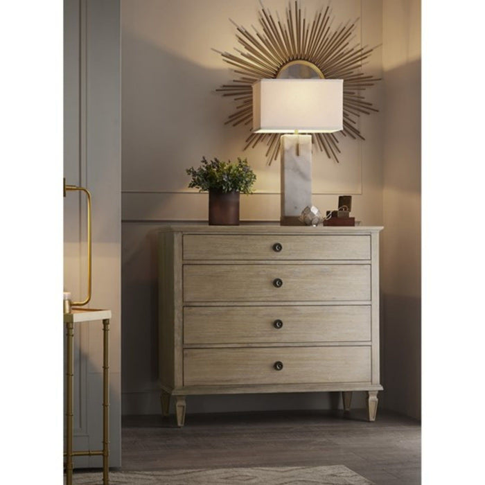 French Inspired Small Dresser - Wire Brushed Light Natural