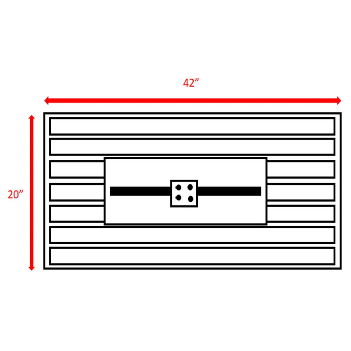 Outdoor Fire Pit Table With Lid, - Black