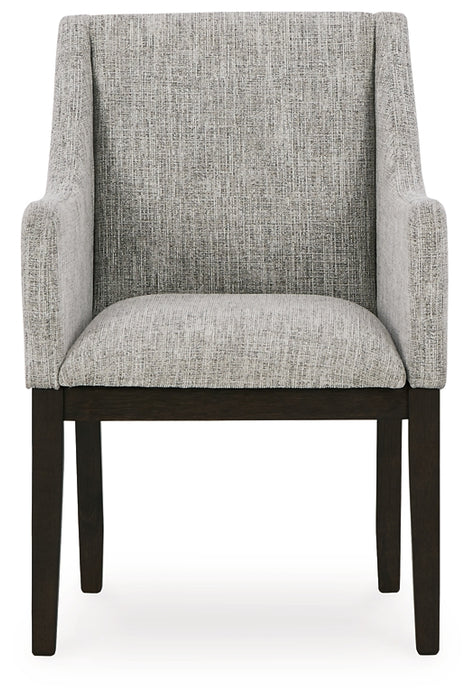 Burkhaus Dining UPH Arm Chair (2/CN)