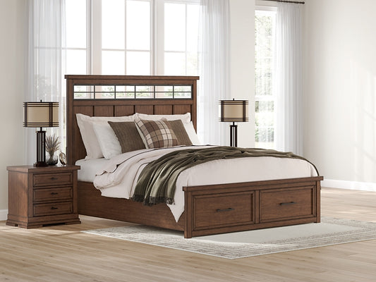 Taffenbrook California King Panel Storage Bed