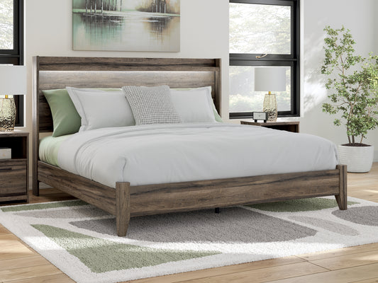 Elbrim King Panel Bed