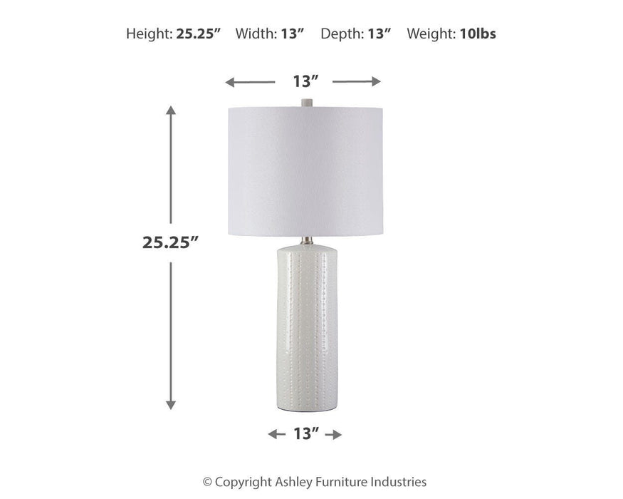 Steuben Ceramic Table Lamp (2/CN)