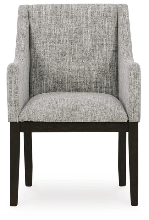 Burkhaus Dining UPH Arm Chair (2/CN)