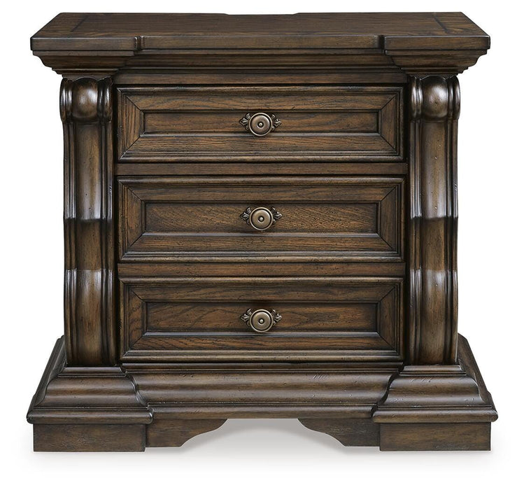 Maylee Three Drawer Night Stand