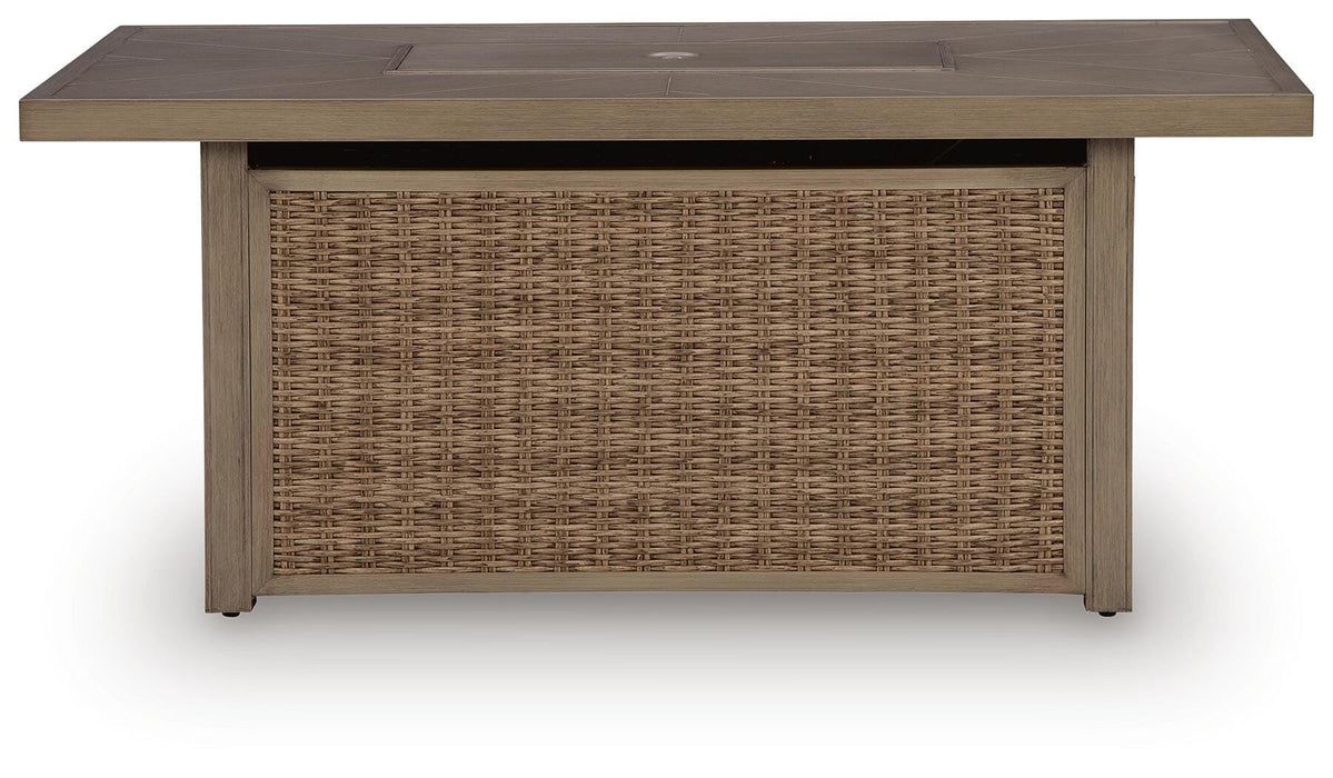 Laguna Heights Rectangular Fire Pit Table