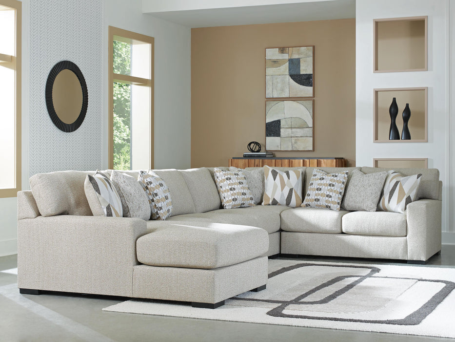 Laurelgrove 5-Piece Sectional with Chaise