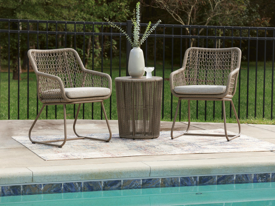 Majors Beach Chairs w/CUSH/Table Set (3/CN)
