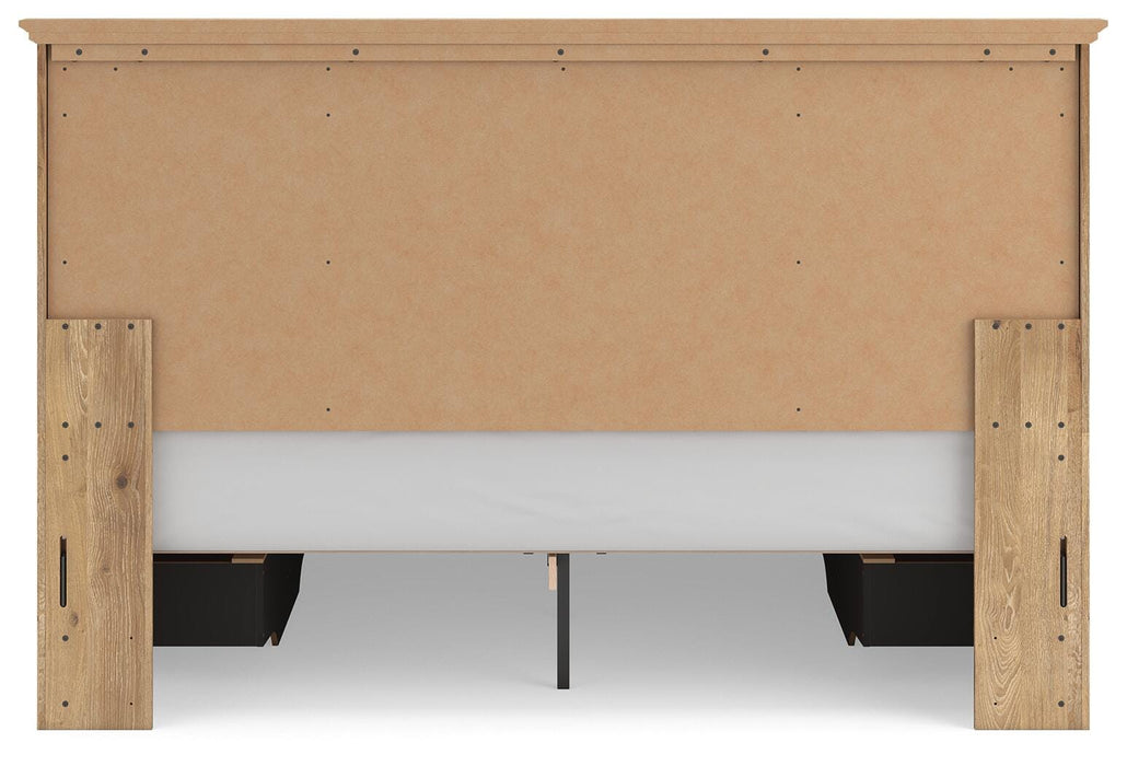 Makidern King Panel Storage Bed