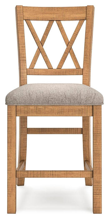 Havonplane Counter Height Dining Table and 4 Barstools