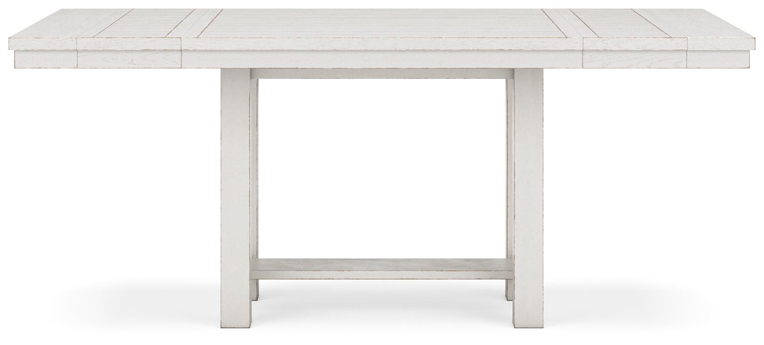 Robbinsdale Counter Height Dining Table and 8 Barstools