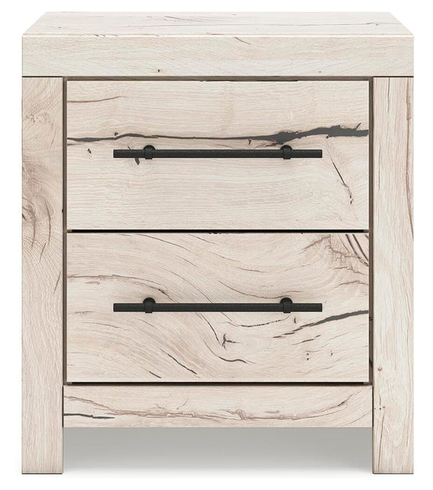 Lawroy King Panel Storage Bed, Dresser, Mirror, Chest and Nightstand