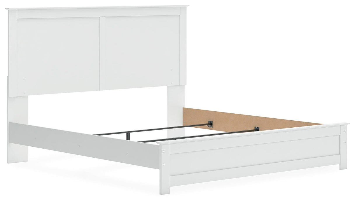 Bostwick Shoals King Panel Bed, Dresser and Mirror