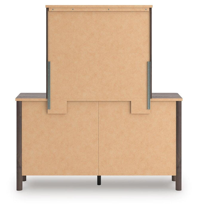 Pamytta Queen Panel Platform Bed, Dresser, Mirror, Chest and Nightstand