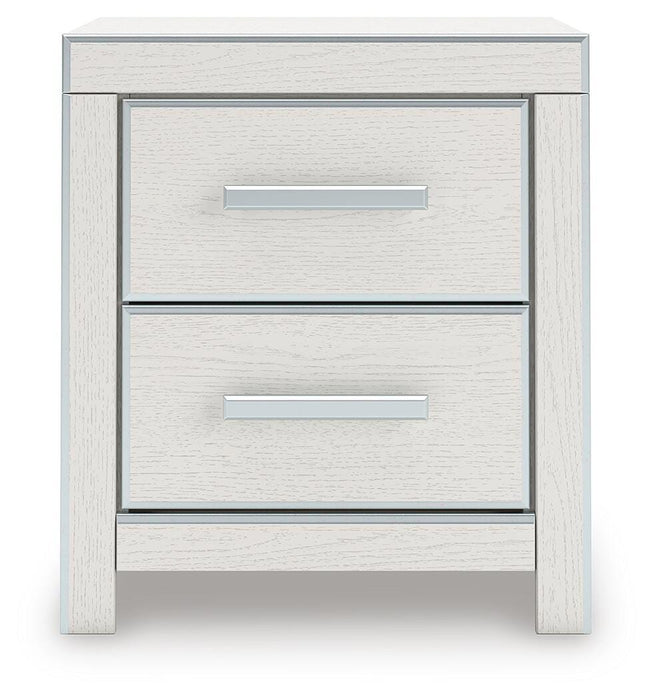 Zuraleus California King Upholstered Bed, Dresser, Mirror and Nightstand