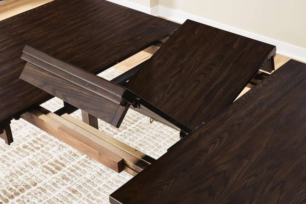 Haddigan Counter Height Dining Table and 6 Barstools