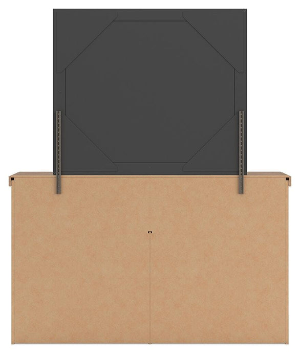 Savonport King Panel Bed. Dresser, Mirror and Nightstand