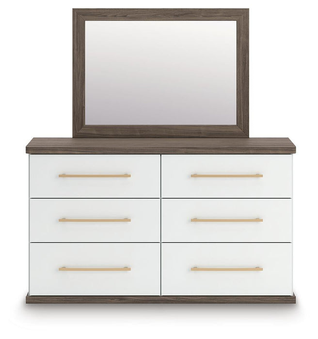 Kendanport Dresser and Mirror