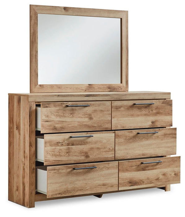 Hyanna Queen Panel Headboard, Dresser, Mirror, Chest and Nightstand