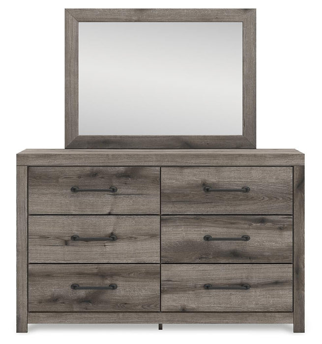 Urbanoore Twin Panel Bed with Storage, Dresser, Mirror and Nightstand