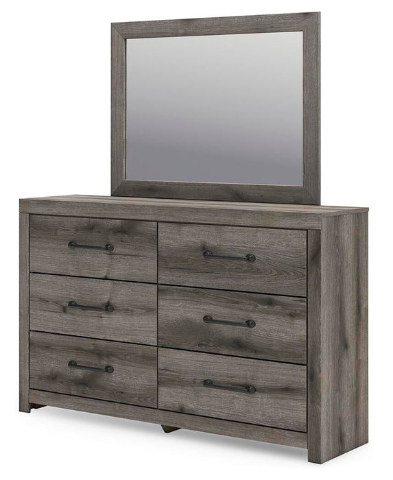 Urbanoore Twin Panel Bed with Storage, Dresser, Mirror and Nightstand