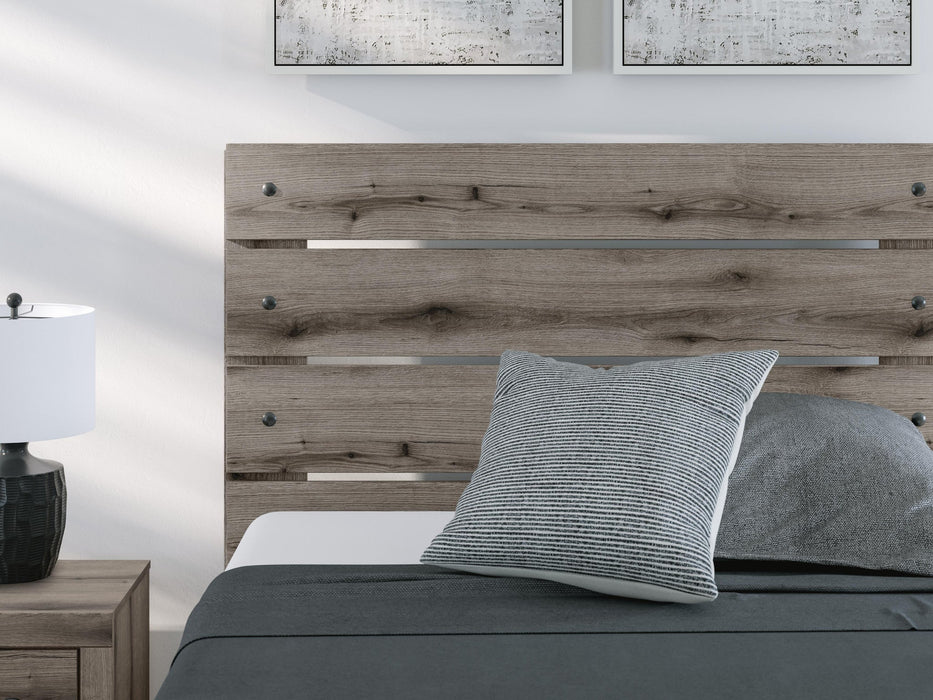 Urbanoore Full Panel Storage Bed, Dresser, Mirror and Nightstand