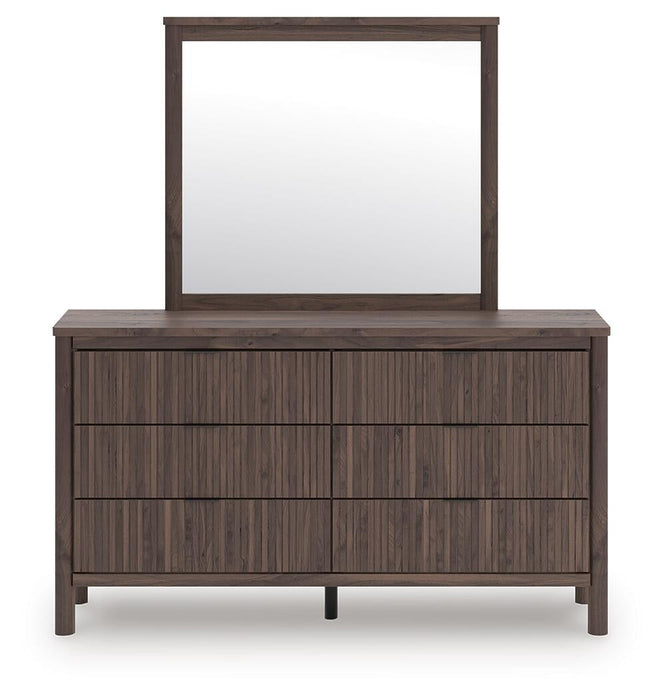 Cadmori Full Panel Bed, Dresser, Mirror, Chest and Nightstand