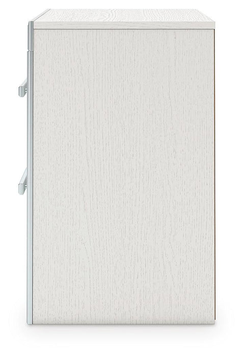 Birmonton California King Upholstered Bed, Dresser, Mirror, Chest and Nightstand