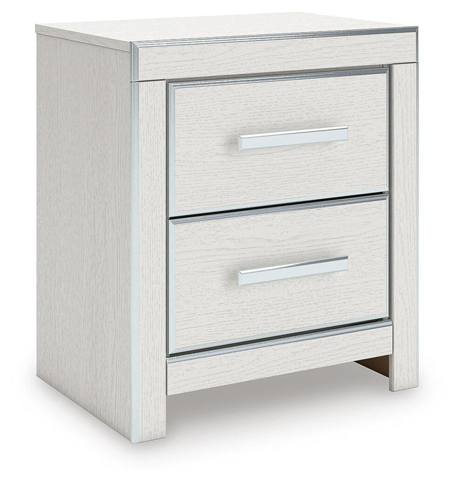 Birmonton Queen Upholstered Bed, Dresser, Mirror, Chest and Nightstand
